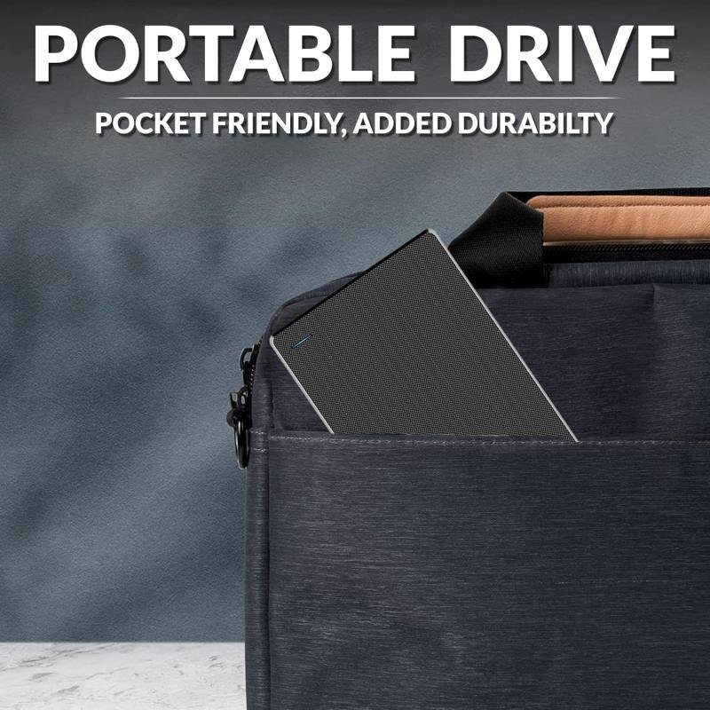 KINGSTER® External Hard Drive – Black