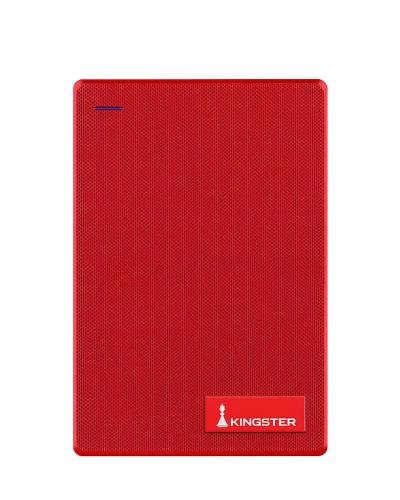 KINGSTER®  External Hard Drive – Red